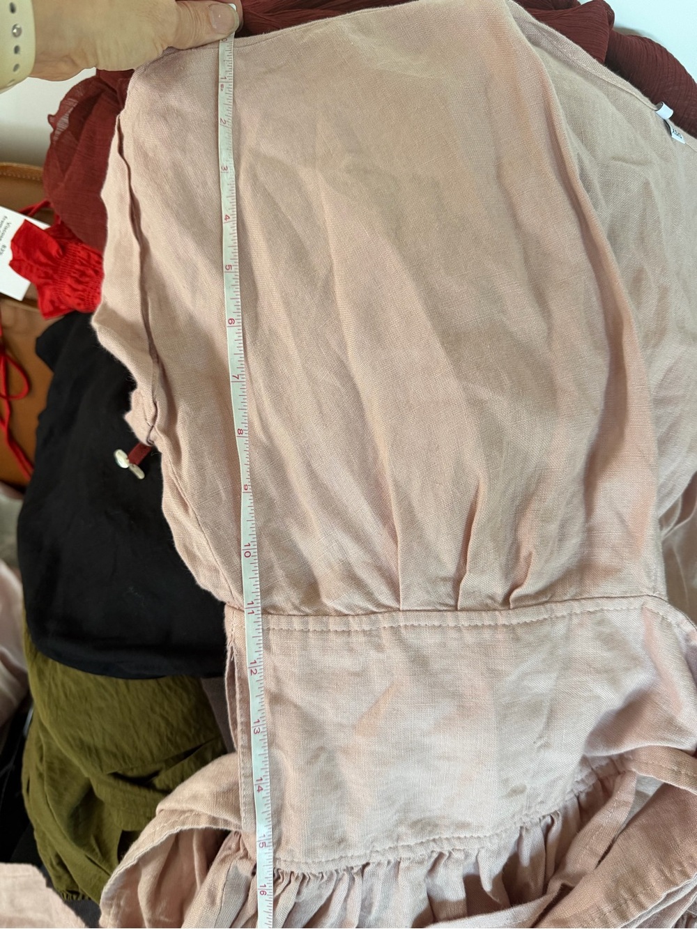 Seaside Tones Linen Dress - Picture 11 of 11